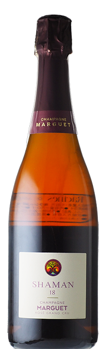 		Extra Brut Shaman Rosé 18 / Marguet	エクストラ・ブリュット　シャーマン・ロゼ18 / マルゲ	N.V