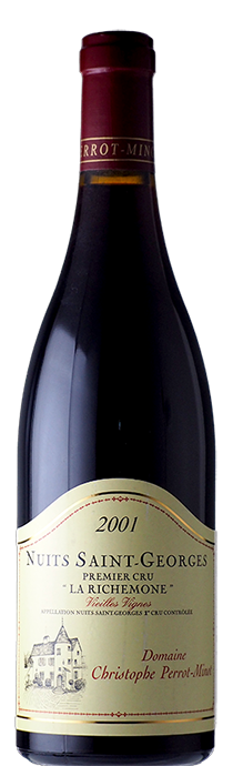  Nuits Saint Georges Richemone V.V / Domaine Perrot Minot ニュイ・サン・ジョルジュ　リシュモーヌ V.V / ドメーヌ・ペロ・ミノ 2001