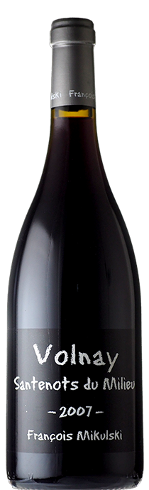  Volnay Santenots du Milieu / François Mikulski ヴォルネィ　サントノ・デュ・ミリュー / フランソワ・ミクルスキ 2007