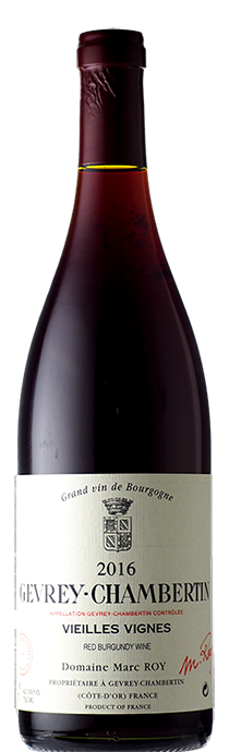 	Gevrey Chambertin Vieilles Vignes / Marc Roy	ジュヴレ・シャンベルタン　ヴィエイユ・ヴィーニュ / マルク・ロワ	2016