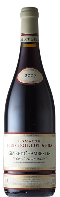 	Gevrey Chambertin Cherbaudes / Louis Boillot	ジュヴレ・シャンベルタン　シェルボード / ルイ・ボワイヨ	2007