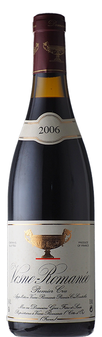 	Vosne Romanée 1er Cru / Gros Frère et Soeur	ヴォーヌ・ロマネ　プルミエクリュ / グロ・フレール＆スール	2006