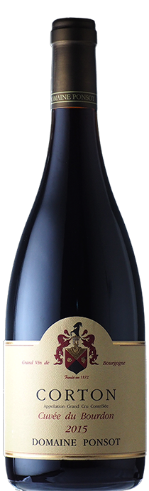 	Corton Cuvée du Bourdon / Domaine Ponsot	コルトン　キュヴェ・デュ・ブルドン / ドメーヌ・ポンソ	2015