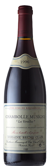  Chambolle Musigny Véroilles / Bruno Clair シャンボール・ミュジニー　ヴェロワイユ / ブリュノ・クレール 1996