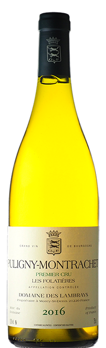  Puligny Montrachet Folatières / Domaine des Lambrays ピュリニー・モンラッシェ　フォラティエール / ドメーヌ・デ・ランブレ 2016