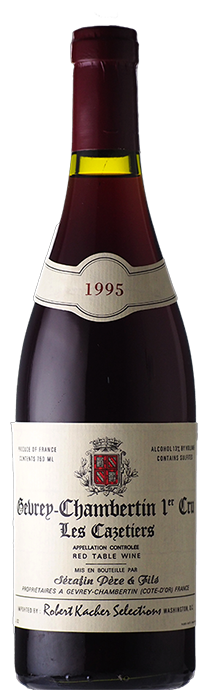 Gevrey Chambertin Cazetiers(US Label) / Sérafin Père & Fils ジュヴレ・シャンベルタン　カズティエ（USラベル） / セラファン・ペール・エ・フィス 1995