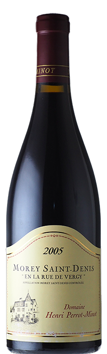 	Morey Saint Denis Rue de Vergy / Domaine Perrot Minot	モレ・サン・ドニ　リュー・ド・ヴェルジィ / ドメーヌ・ペロ・ミノ	2005