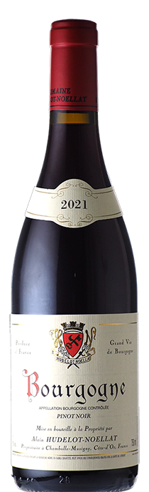  Bourgogne Rouge / Alain Hudelot Noellat ブルゴーニュ・ルージュ / アラン・ユドロ・ノエラ 2021