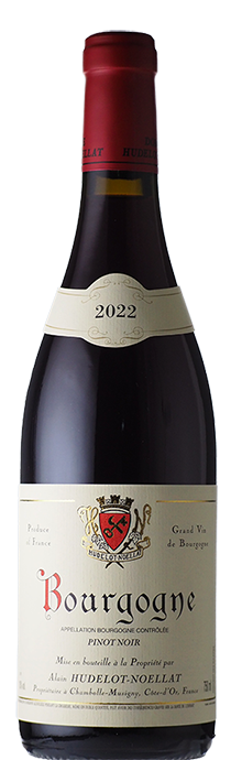 	Bourgogne Rouge / Alain Hudelot Noellat	ブルゴーニュ・ルージュ / アラン・ユドロ・ノエラ	2022