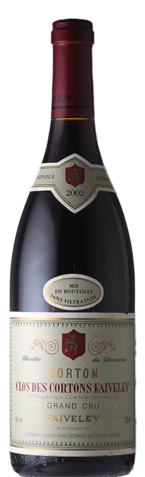 	Corton Clos des Cortons / Faiveley	コルトン　クロ・デ・コルトン / フェヴレィ	2002