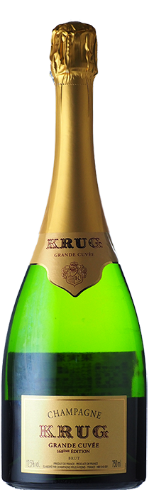  Grande Cuvée 168ème Édition / Krug グランキュヴェ　168エメ・エディション / クリュッグ N.V
