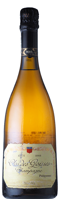 	Clos des Goisses / Philipponnat 	クロ・デ・ゴワセ / フィリポナ	2003