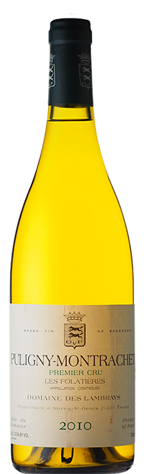  Puligny Montrachet Folatières / Domaine des Lambray ピュリニー・モンラッシェ　フォラティエール / ドメーヌ・デ・ランブレィ 2010