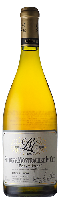 	Puligny Montrachet Folatières / Lucien le Moine	ピュリニー・モンラッシェ　フォラティエール / ルシアン・ル・モワンヌ	2009