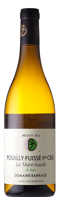  Pouilly Fuissé Marchaude le Bas / domaine barraud プィ・フュイッセ　マレショード・ル・バ / ドメーヌ・バロー 2022