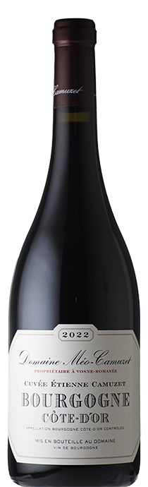 	Bourgogne Côte d'Or Cuvée Étienne Camuzet / Domine Méo Camuzet	ブルゴーニュ・コートドール　キュヴェ・エティエンヌ・カミュゼ / ドメーヌ・メオ・カミュゼ	2022