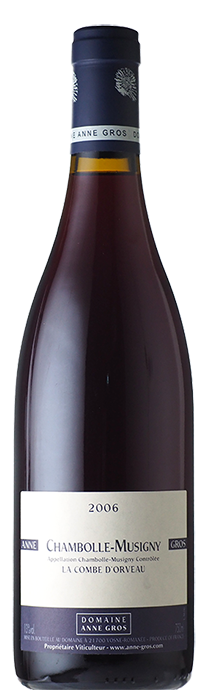 	Chambolle Musigny Combe d'Orveau / Anne Gros	シャンボール・ミュジニー　コンブ・ドルヴォー / アンヌ・グロ	2006
