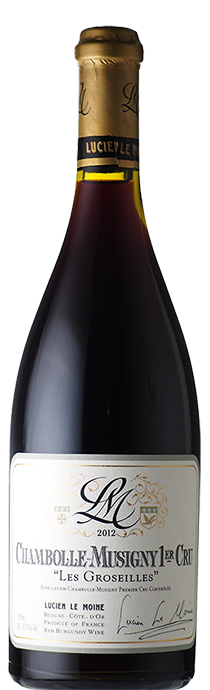  Chambolle Musigny Groseilles / Lucien Le Moine シャンボール・ミュジニー　グロゼイユ / ルシアン・ル・モワンヌ 2012