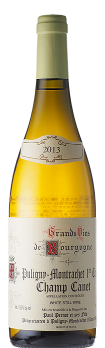  Puligny Montrachet Champs Canet / Paul Pernot ピュリニー・モンラッシェ　シャン・カネ / ポール・ペルノ 2013