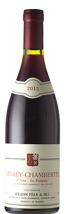  Gevrey Chambertin Fonteny / Sérafin Père et Fils ジュヴレ・シャンベルタン　フォントニー / セラファン・ペール＆フィス 2015