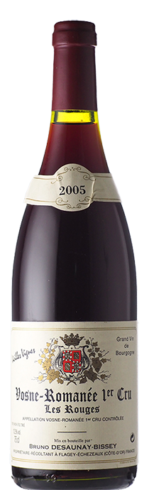  Vosne Romanée les Rouges V.V / Bruno Desaunay Bissey ヴォーヌ・ロマネ　レ・ルージュV.V / ブリュノ・デゾネィ・ビセィ 2005