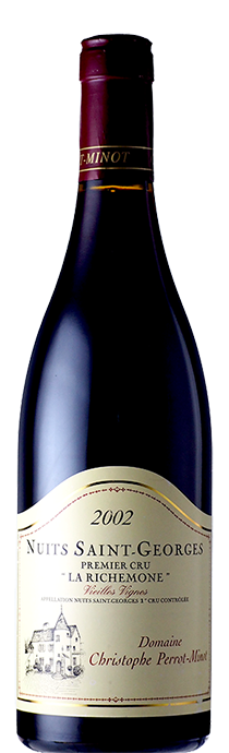  Nuits Saint Georges Richemone / Perrot Minot ニュイ・サン・ジョルジュ　リシュモーヌ / ドメーヌ・ペロ・ミノ 2002