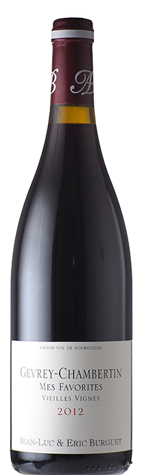  Gevrey Chambertin Mes Favorites / Alain Burguet ジュヴレ・シャンベルタン　メ・ファヴォリットV.V / アラン・ビュルゲ 2012