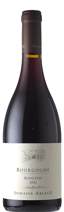  Bourgogne Roncevie / Domaine Arlaud ブルゴーニュ・ロンスヴィ / ドメーヌ・アルロー 2012