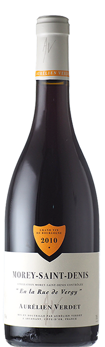  Morey Saint Denis Rue de Vergy / Aurélien Verdet モレ・サン・ドニ　リュー・ド・ヴェルジィ / オーレリアン・ヴェルデ 2010