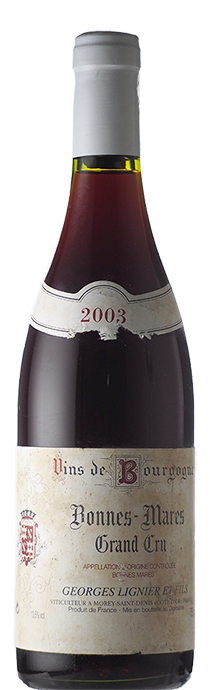  Bonnes Mares / Georges Lignier ボンヌ・マール / ジョルジュ・リニエ 2003