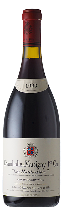  Chambolle Musigny Hauts Doix / Robert Groffier シャンボール・ミュジニー　オー・ドワ / ロベール・グロフィエ 1999
