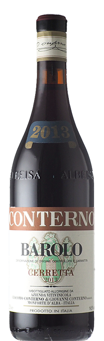  Barolo Cerretta / Giacomo Conterno バローロ　チェレッタ / ジャコモ・コンテルノ（ピエモンテ） 2013
