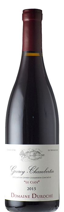  Gevrey Chambertin Clos / Domaine Duroche ジュヴレ・シャンベルタン　クロ / ドメーヌ・デュロシェ 2015