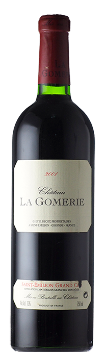  Chateau La Gomerie シャトー・ラ・ゴムリー 2001