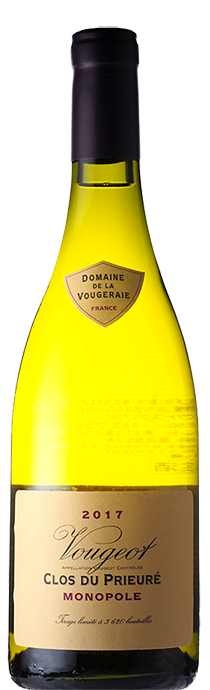  Vougeot Blanc Clos du Prieuré / Domaine de la Vougeraie ヴージョ・ブラン　クロ・デュ・プリウール / ドメーヌ・ド・ラ・ヴージュレ 2017