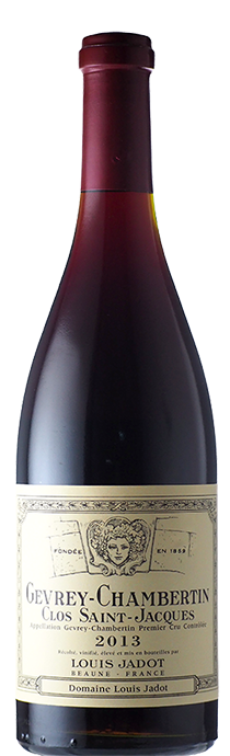  Gevrey Chambertin Clos Saint Jacques / Louis Jadot ジュヴレ・シャンベルタン　クロ・サン・ジャック / ルイ・ジャド 2013