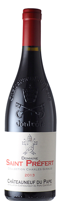  Chateauneuf du Pape Collection Charles Giraud / Saint Préfert シャトーヌフ・デュ・パプ　コレクション・シャルル・ジロー / サン・プレフェール 2013