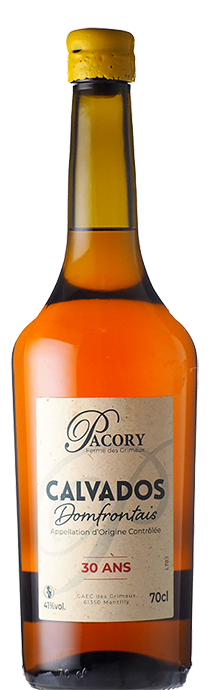  Calvados Domfrontais 30ans 700ml / Pacory カルヴァドス　ドンフロンテ　30年　700ml / パコリ N.V