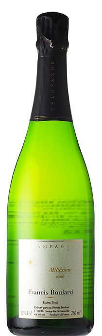  Millésime Extra Brut / Francis Boulard ミレジメ　エクストラブリュット / フランシス・ブラール 2006