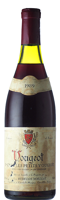  Vougeot Petits Vougeot / Alain Hudelot Noellat ヴージョ　プティ・ヴージョ / アラン・ユドロ・ノエラ 1989
