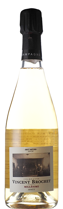 	Millésime Brut Nature / Vincent Brochet	ミレジメ　ブリュット・ナチュール / ヴァンサン・ブロシェ	2015