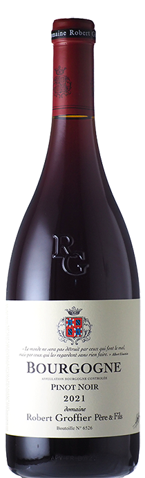  Bourgogne Rouge / Robert Groffier ブルゴーニュ・ルージュ / ロベール・グロフィエ 2021