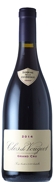  Clos de Vougeot / Domaine de la Vougeraie クロ・ド・ヴージョ / ドメーヌ・ド・ヴージュレ 2014