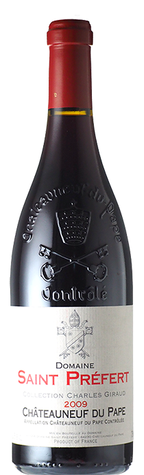 Chateauneuf du Pape Collection Charles Giraud / Saint Préfert シャトー・ヌフ・ド・パプ　コレクション・シャルル・ジロー / サン・プレフェール 2009