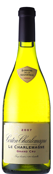  Corton Charlermagne Le Charlermagne / Domaine de la Vougeraie コルトン・シャルルマーニュ　ル・シャルルマーニュ / ドメーヌ・ド・ラ・ヴージュレ 2007