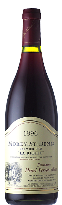  Morey Saint Denis Riotte / Domaine Perrot Minot モレ・サン・ドニ　リオット / ドメーヌ・ペロ・ミノ 1996