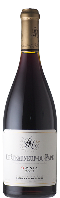  Châteauneuf du Pape Omnia / Rotem & Mounir Saouma(Lucien le Moine) シャトー・ヌフ・ド・パフ　オムニア / ロテム＆ムニール・サウマ(ルシアン・ル・モワンヌ） 2012
