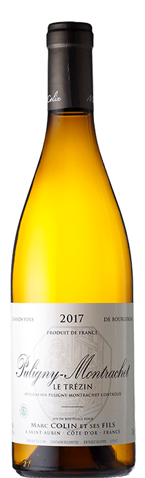 	Puligny Montrachet Trézin / Marc Colin	ピュリニー・モンラッシェ　トレザン / マルク・コラン	2017