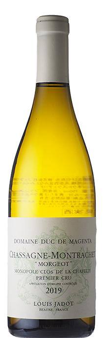  Chassagne Montrachet Morgeot Clos de la Chapelle / Domaine Duc de Magenta(Louis Jadot ) シャサーニュ・モンラッシェ　モルジョ　クロ・ド・ラ・シャペル / デュック・ド・マジェンタ（ルイ・ジャド） 2019