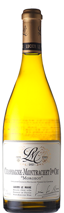	Chassagne Montrachet Morgeot / Lucien Le Moine	シャサーニュ・モンラッシェ　モルジョ / ルシアン・ル・モワンヌ	2021